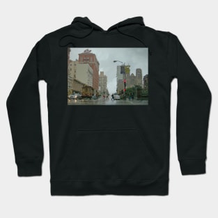 California Street in the Rain Hoodie